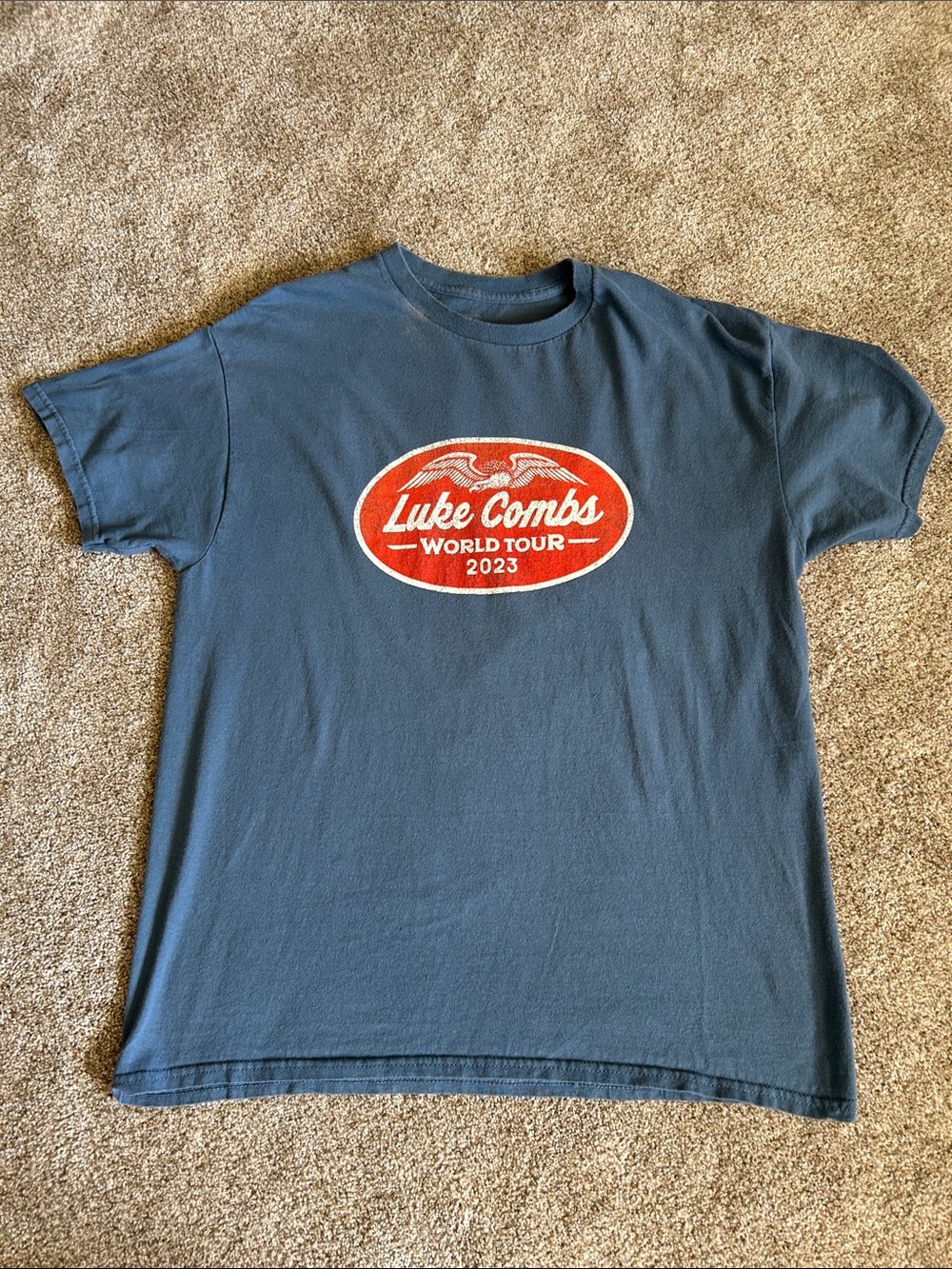 Luke Combs 2023 World Tour T-shirt Large